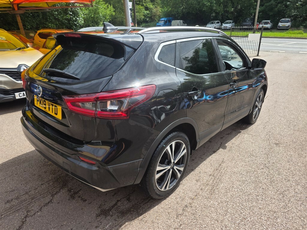 Nissan Qashqai Dci N-connecta Hatchback PK19VTD Black #4