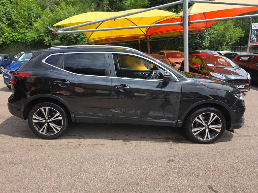 Nissan Qashqai Dci N-connecta Hatchback PK19VTD Black #5