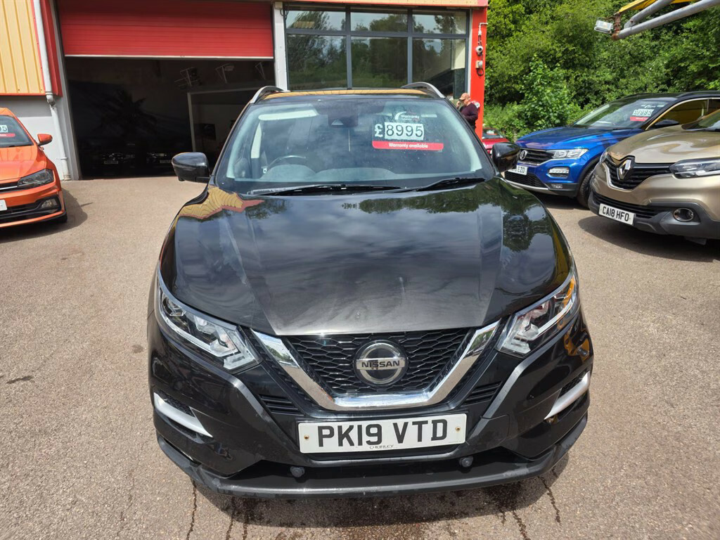 Nissan Qashqai Dci N-connecta Hatchback PK19VTD Black #2