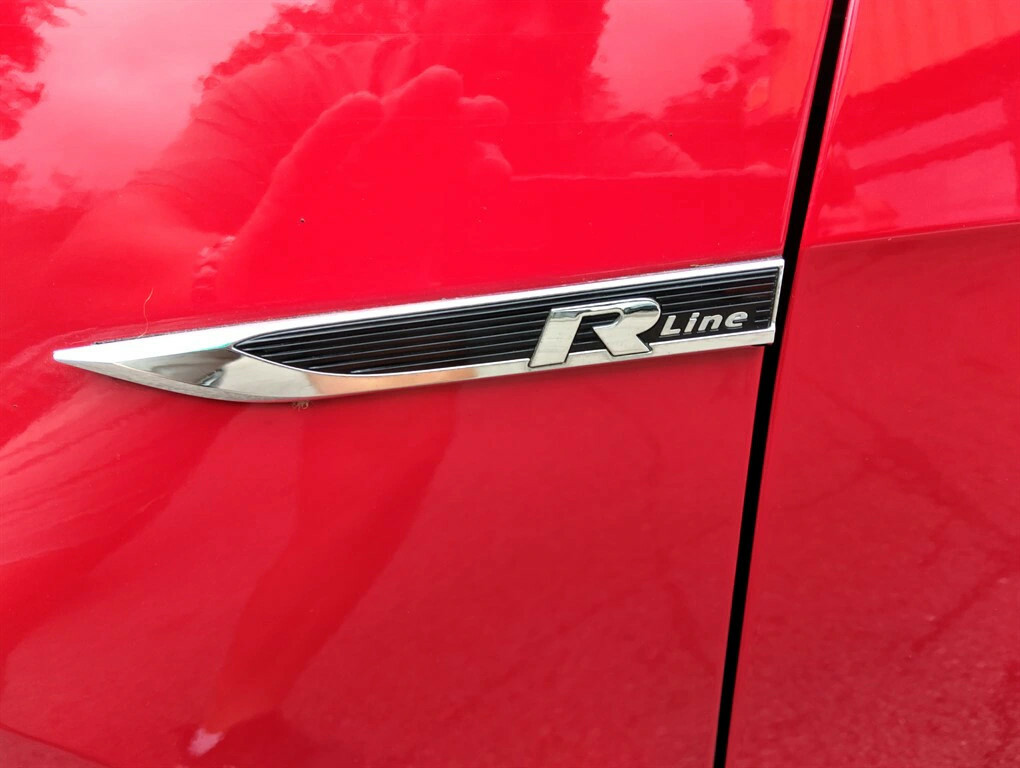 Volkswagen Golf R-line Tdi Bluemotion Technology Hatchback Red #4