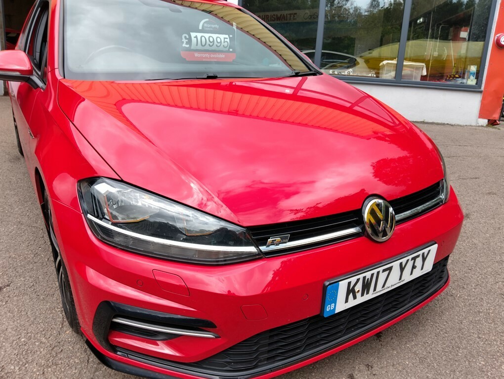 Volkswagen Golf R-line Tdi Bluemotion Technology Hatchback Red #2
