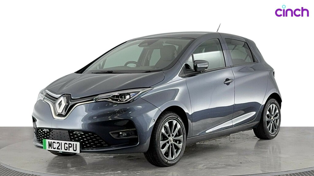 Renault Zoe 100Kw Iconic R135 50Kwh Rapid Charge Grey #7