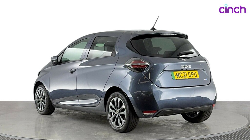 Renault Zoe 100Kw Iconic R135 50Kwh Rapid Charge Grey #5