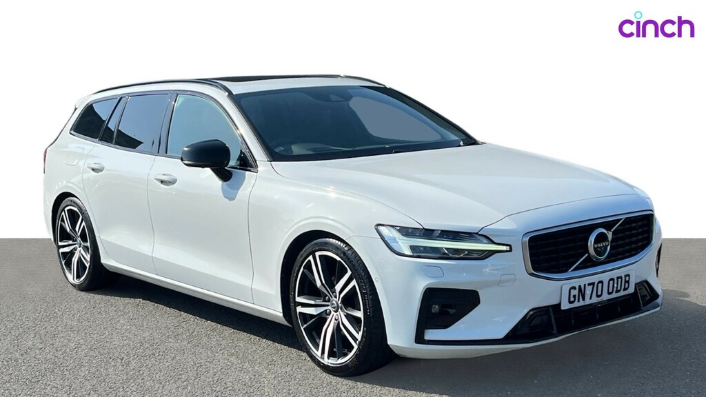 Volvo V60 Volvo R-design T8 Phev Aw Red #1