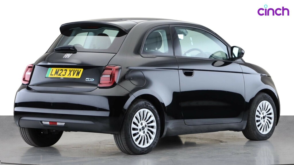 Fiat 500E 42Kwh La Prima By Bocelli Black #3
