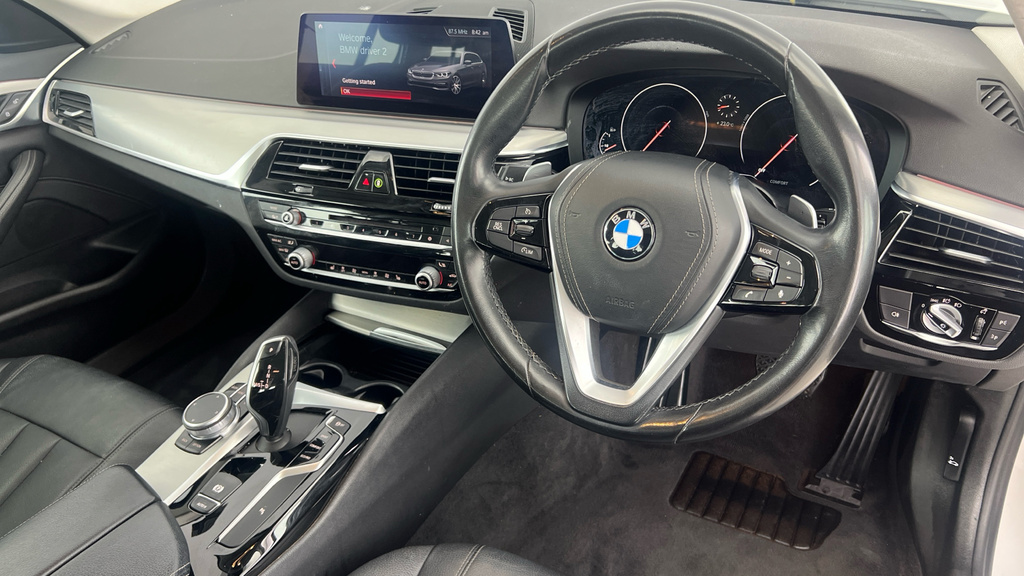 BMW 5 Series 2.0 530E M Sport 249 Bhp Black #9