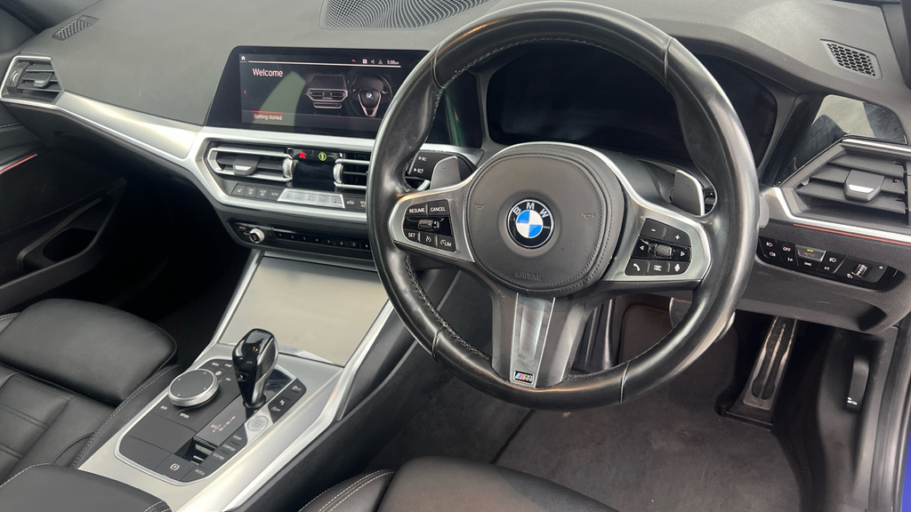 BMW 3 Series 320I M Sport Saloon Black #9