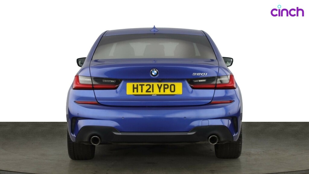 BMW 3 Series 320I M Sport Saloon Black #4
