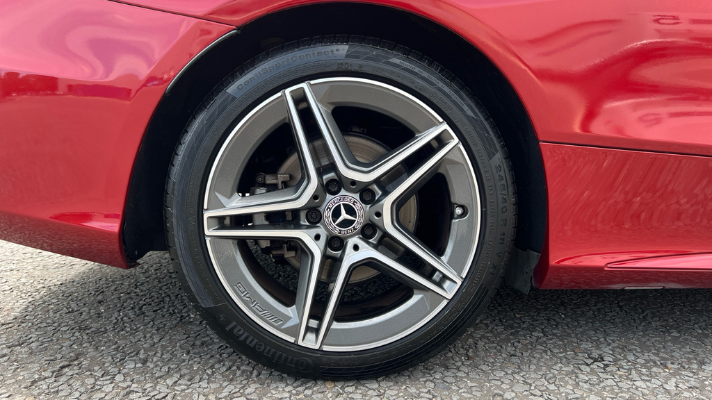 Mercedes-Benz C Class C300de Amg Line Edition 9G-tronic Silver #19