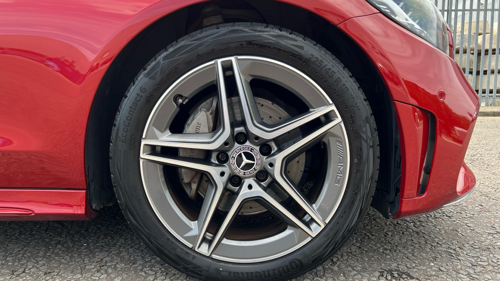 Mercedes-Benz C Class C300de Amg Line Edition 9G-tronic Silver #20