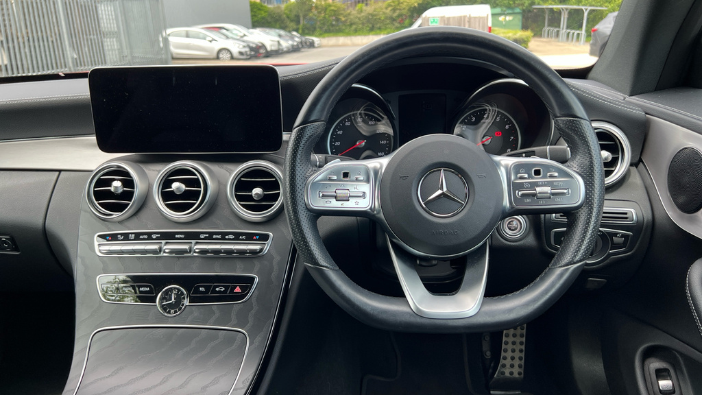 Mercedes-Benz C Class C300de Amg Line Edition 9G-tronic Silver #41
