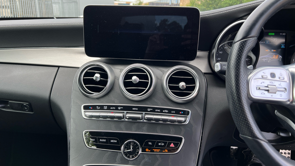 Mercedes-Benz C Class C300de Amg Line Edition 9G-tronic Silver #12