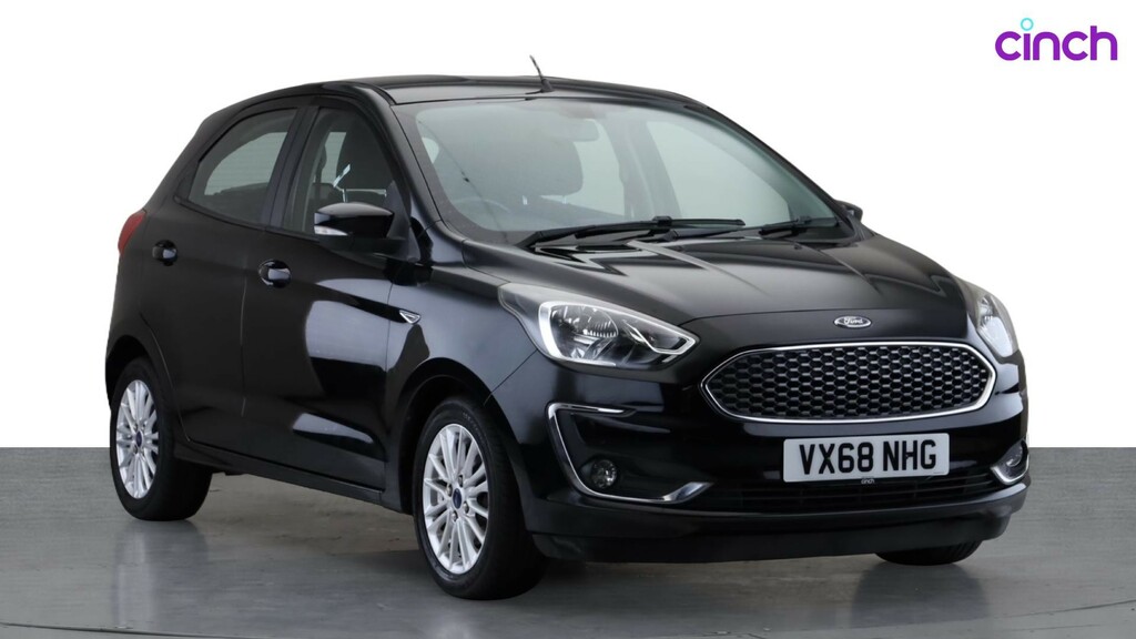 Ford KA+ 1.2 Ti-vct Zetec Euro 6 Black #1