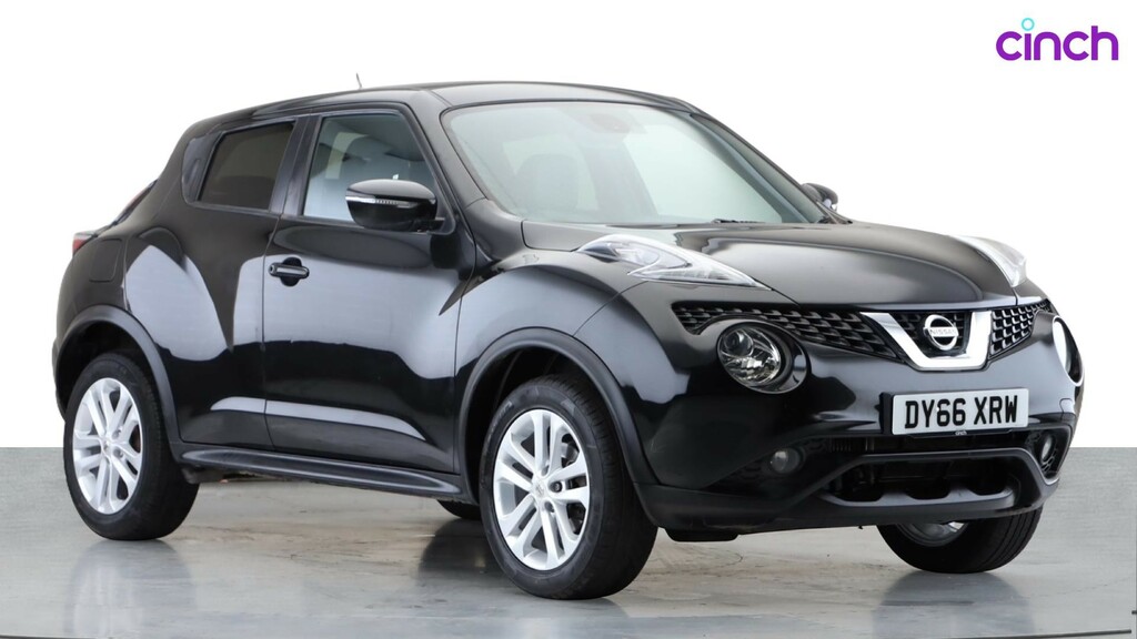 Nissan Juke 1.2 Tekna Dig-t 5D-2 Former Keepers-heated Black L White #1