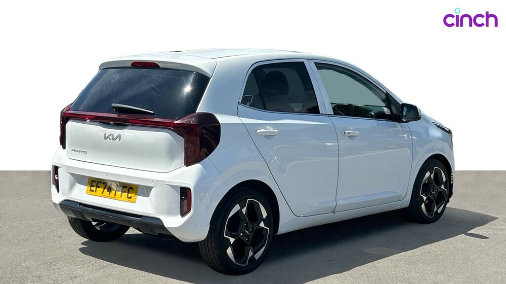 Kia Picanto 1.0 Dpi 1 Hatchback Euro 6 Ss White #4