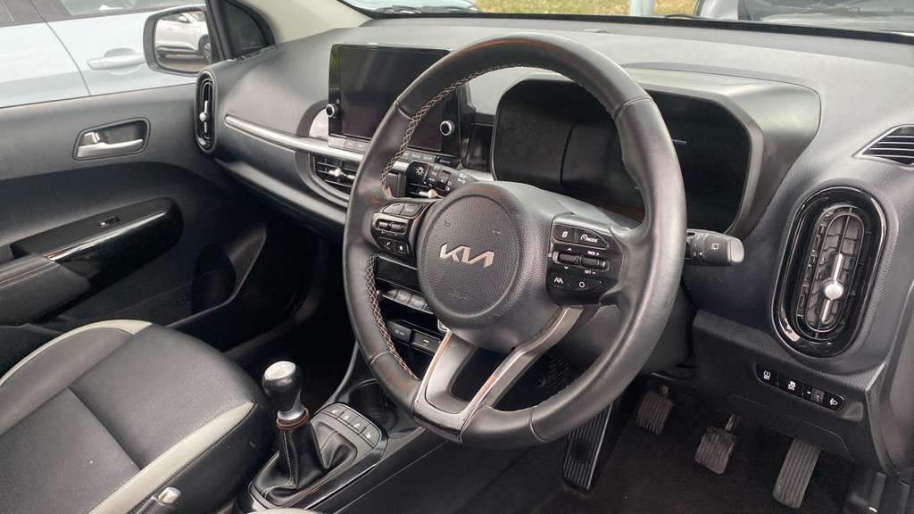 Kia Picanto 1.0 Dpi 1 Hatchback Euro 6 Ss White #11