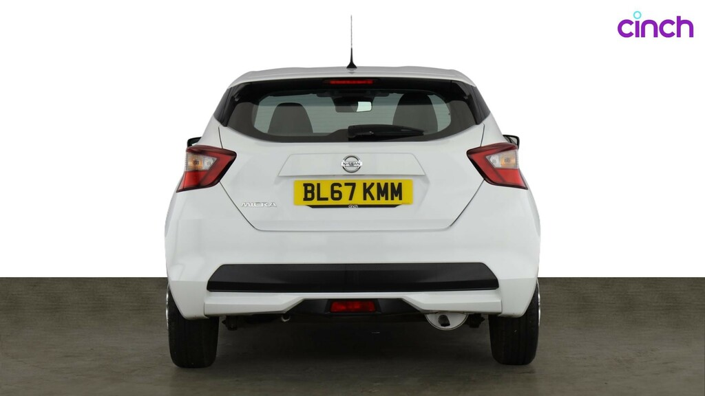 Nissan Micra 1.5 Dci Acenta Euro 6 Ss White #4