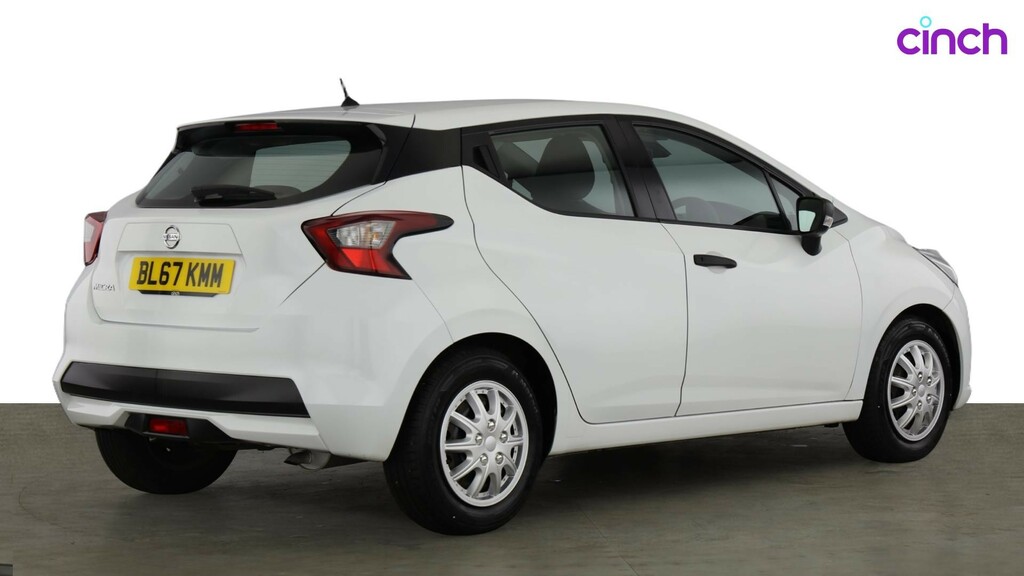 Nissan Micra 1.5 Dci Acenta Euro 6 Ss White #3