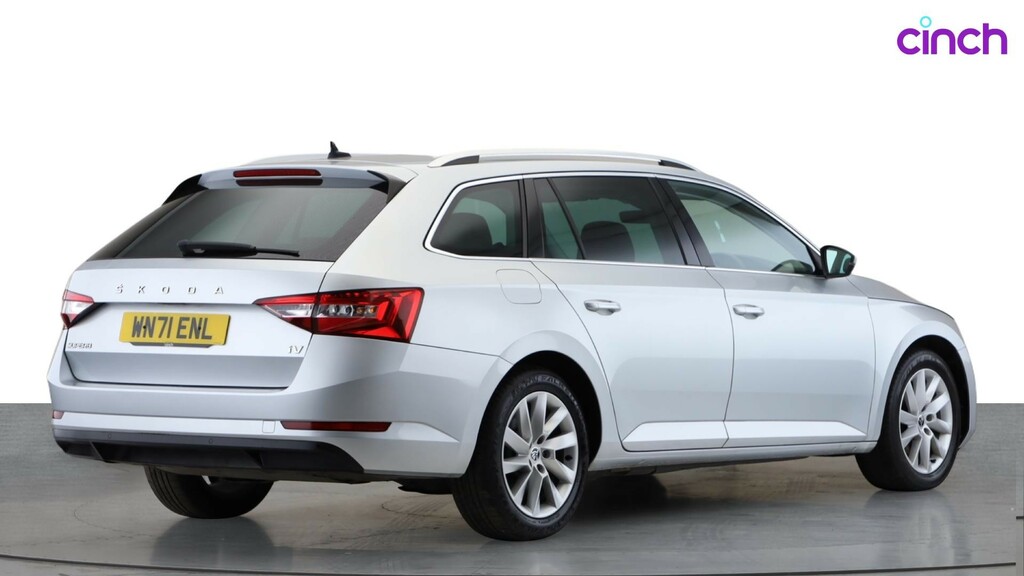 Skoda Superb 2.0 Tdi Cr Se Estate White #5