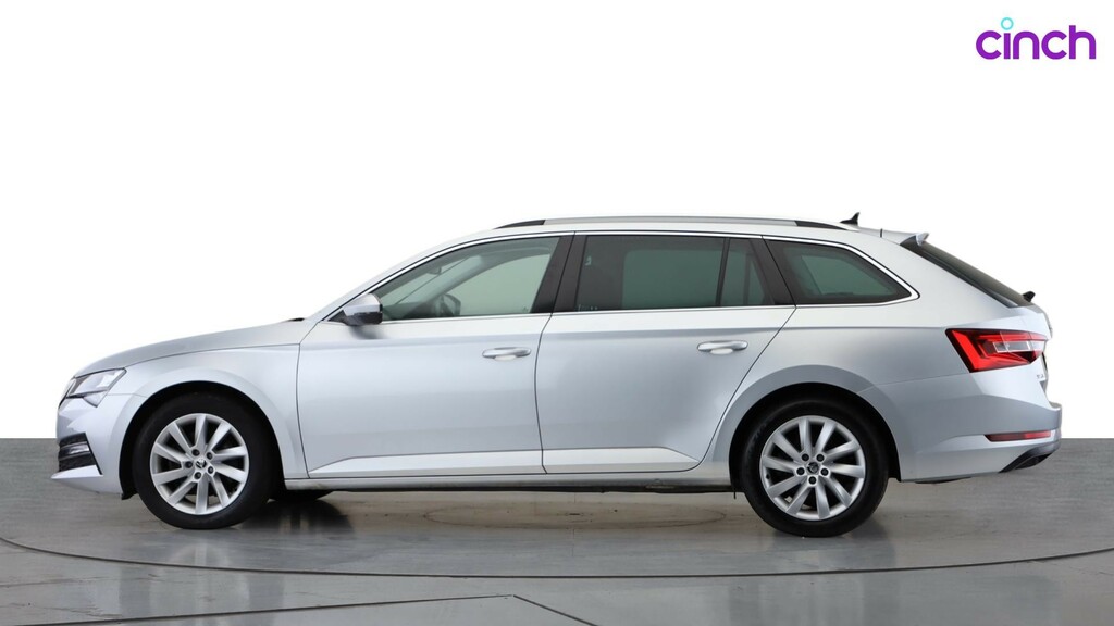 Skoda Superb 2.0 Tdi Cr Se Estate White #8