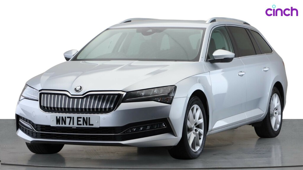 Skoda Superb 2.0 Tdi Cr Se Estate White #9