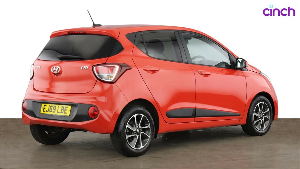 Hyundai I10 Hyundai Hatchback 1.2 Premium Se Blue #3
