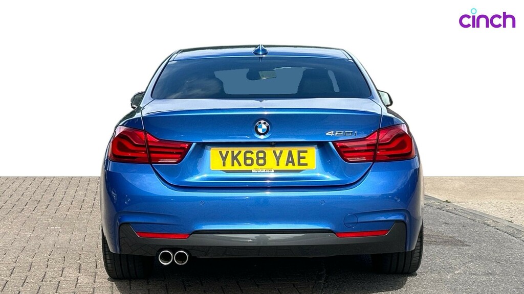 BMW 4 Series 420D 190 M Sport Professional Media Black #4