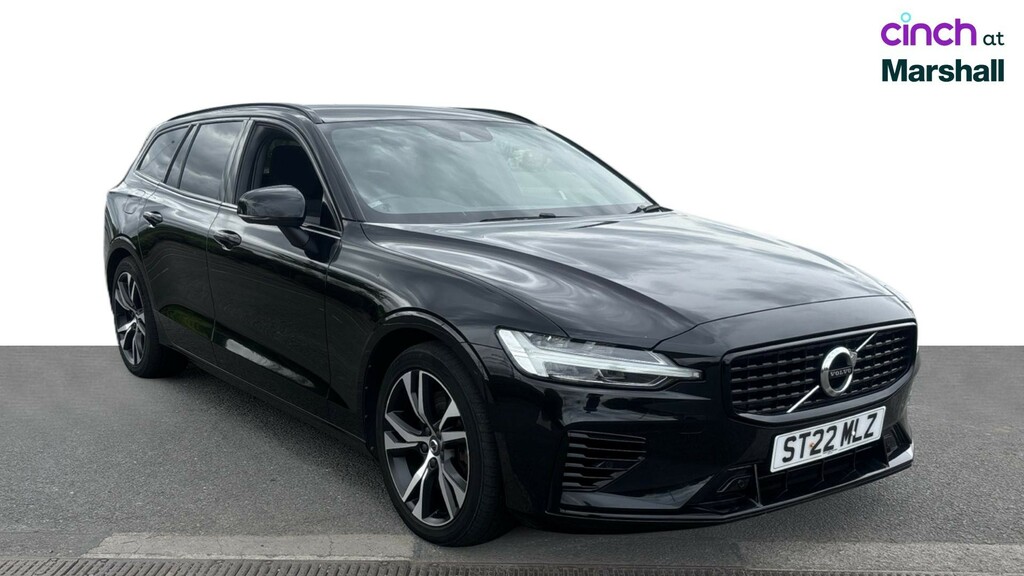 Volvo V60 2.0 T6 350 Recharge Phev R Design Awd Black #1