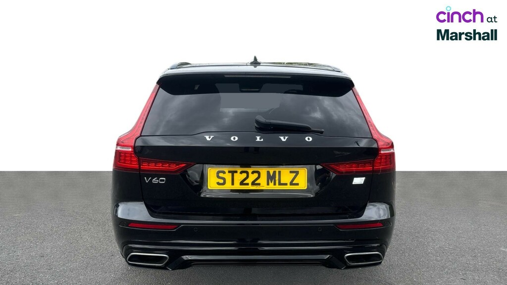 Volvo V60 2.0 T6 350 Recharge Phev R Design Awd Black #4