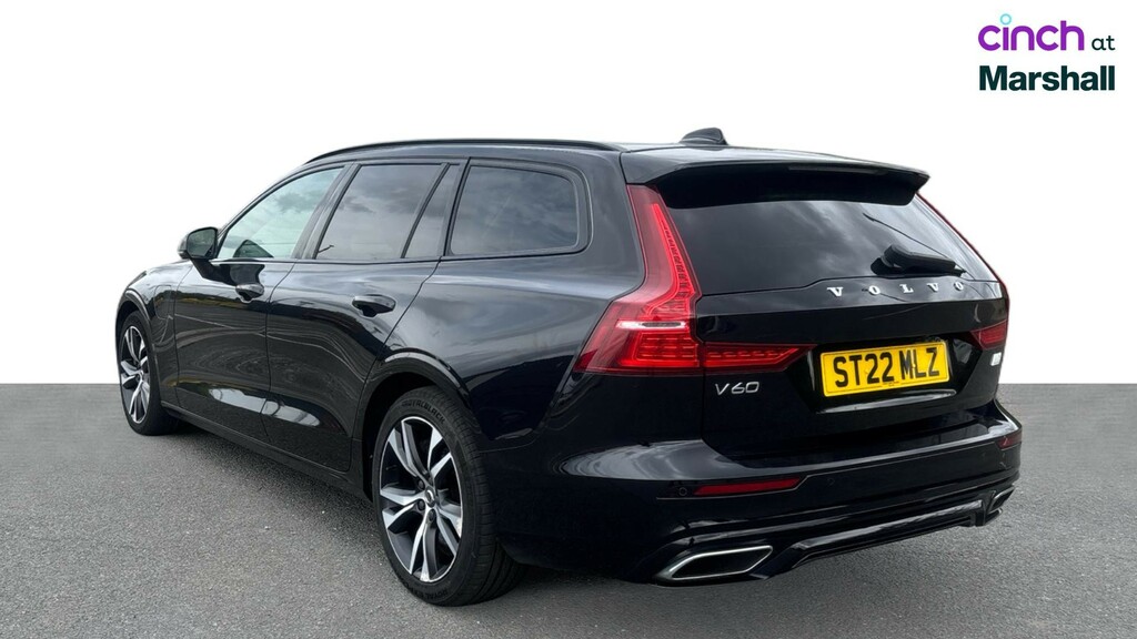 Volvo V60 2.0 T6 350 Recharge Phev R Design Awd Black #5