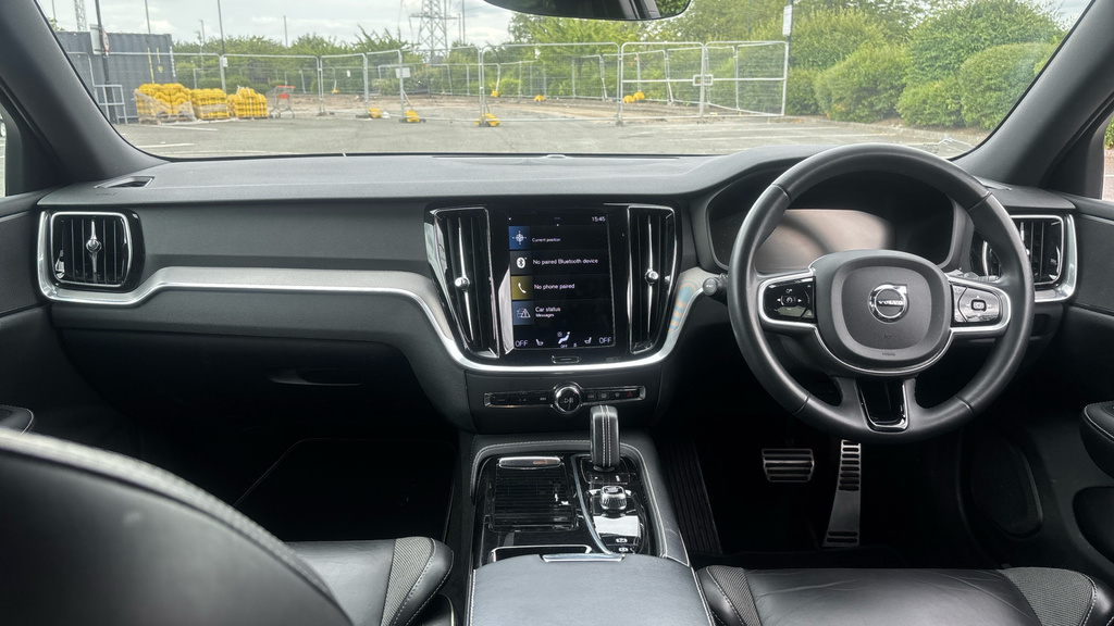 Volvo V60 2.0 T6 350 Recharge Phev R Design Awd Black #11