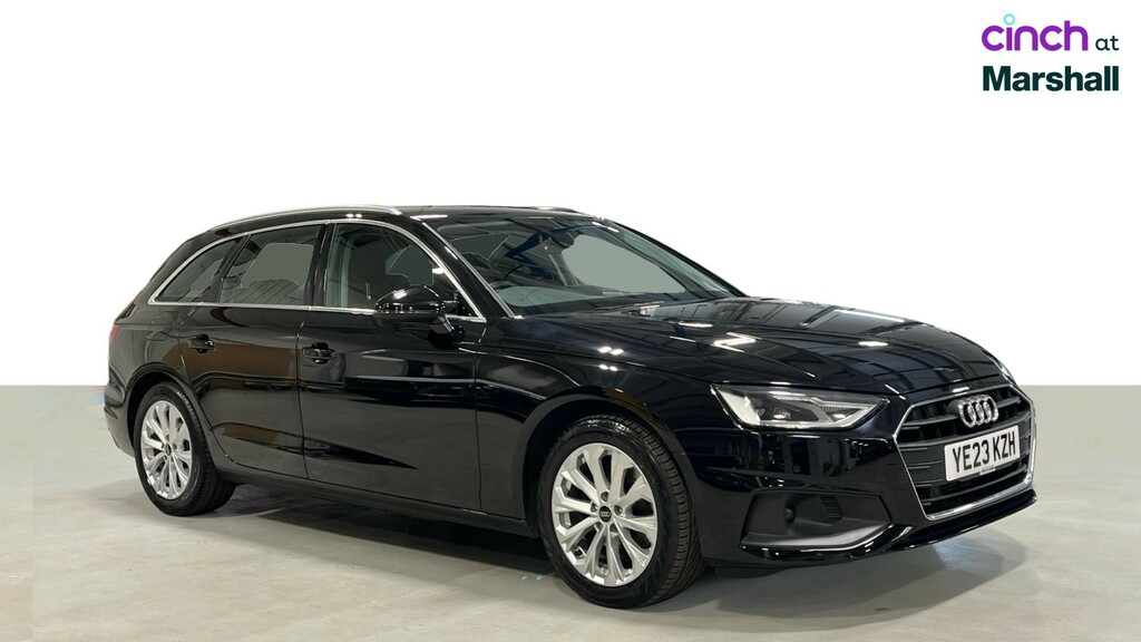 Audi A4 Avant Audi Avant Black Edition 40 Tdi Quattro 204 Ps S T Blue #1