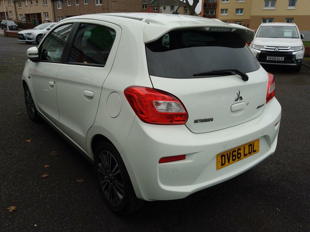 Mitsubishi Mirage 1.2 Juro Cvt Euro 6 Ss White #6