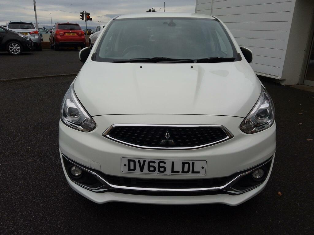 Mitsubishi Mirage 1.2 Juro Cvt Euro 6 Ss White #2