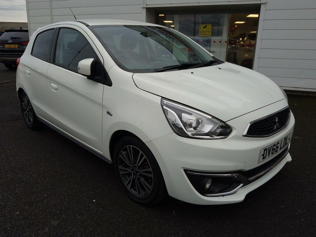 Mitsubishi Mirage 1.2 Juro Cvt Euro 6 Ss White