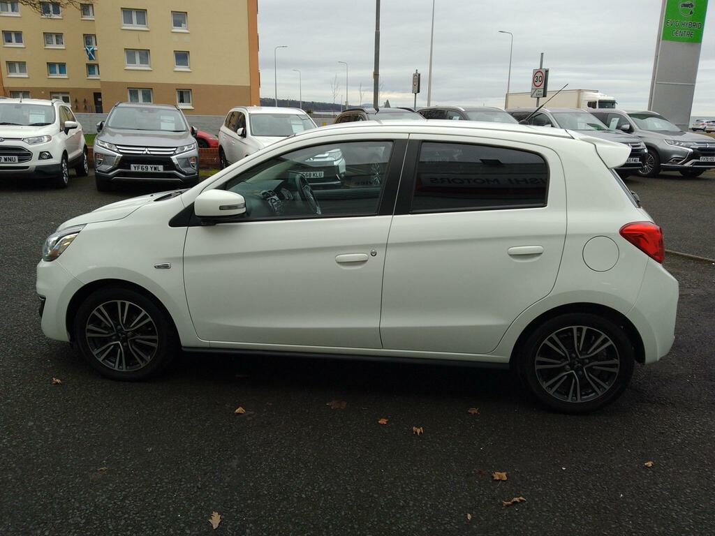 Mitsubishi Mirage 1.2 Juro Cvt Euro 6 Ss White #5