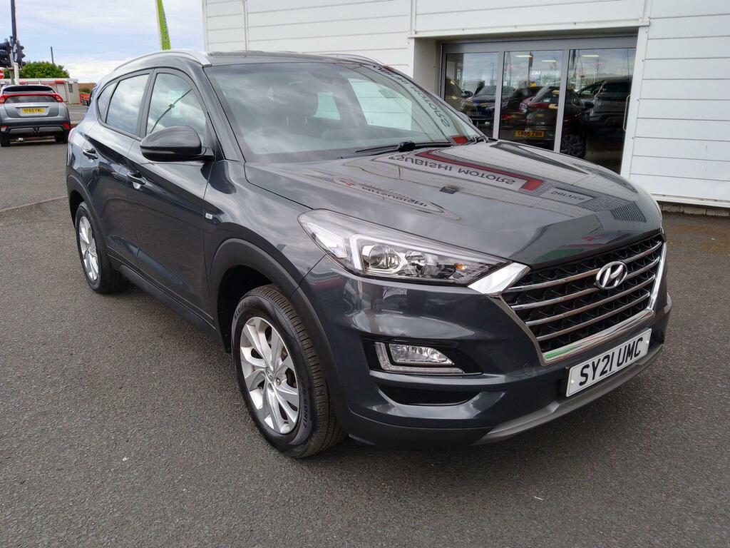 Hyundai Tucson 1.6 Crdi Mhev Se Nav Euro 6 Ss SY21UMC Grey #2