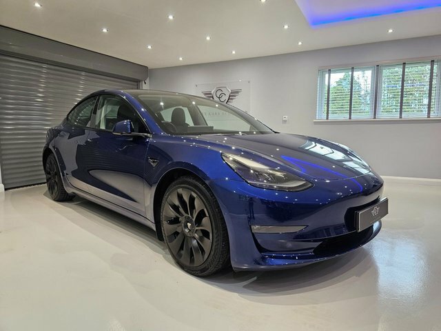 Tesla Model 3 Dual Motor Long Range Saloon 4 BK21TYH Blue #3