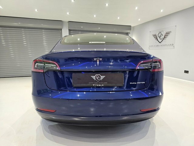 Tesla Model 3 Dual Motor Long Range Saloon 4 BK21TYH Blue #5