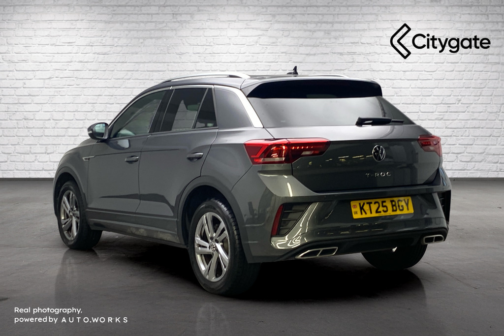 Volkswagen T-Roc R-line 1.5 Tsi 150Ps 7-Speed Dsg KT25BGY Grey #3