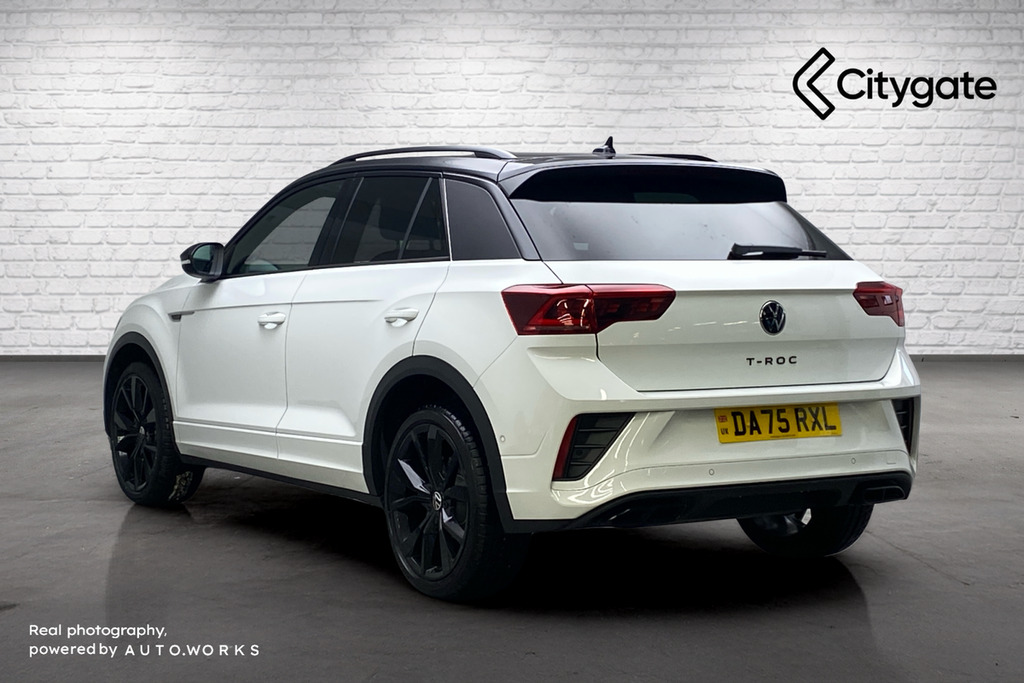 Volkswagen T-Roc Black Edition Plus 1.5 Tsi 150Ps 6-Speed 5 DA75RXL White #3