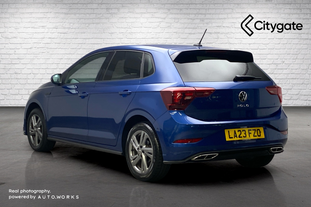 Volkswagen Polo R-line 1.0 Tsi 110Ps 7-Speed Dsg LA23FZO Blue #3