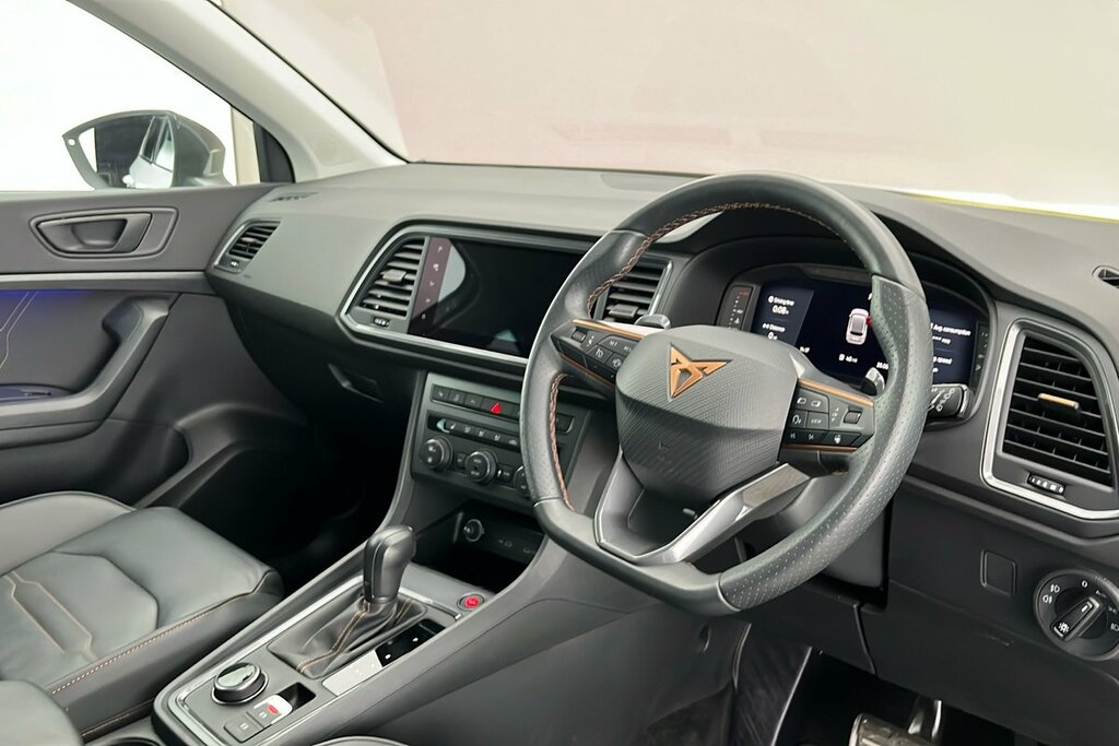 Cupra Ateca V2 1.5 Eco Tsi 150 7-Speed White #5