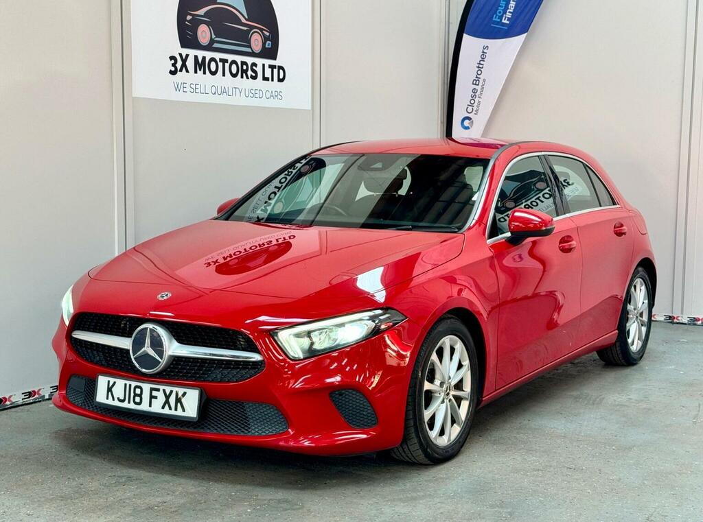 Mercedes-Benz A Class 1.5 A180d Sport 7G-dct Euro 6 Ss KJ18FXK Red