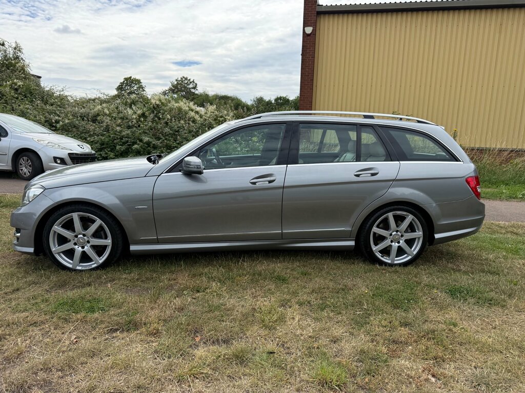 Mercedes-Benz C Class 2.1 C220 Cdi Blueefficiency Sport Estate Diese Silver #4