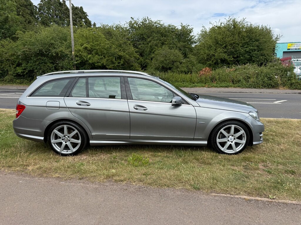Mercedes-Benz C Class 2.1 C220 Cdi Blueefficiency Sport Estate Diese Silver #3