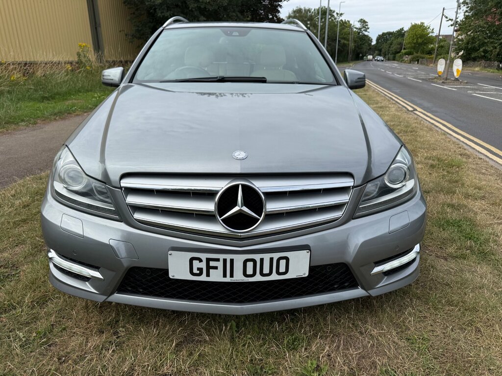 Mercedes-Benz C Class 2.1 C220 Cdi Blueefficiency Sport Estate Diese Silver #6