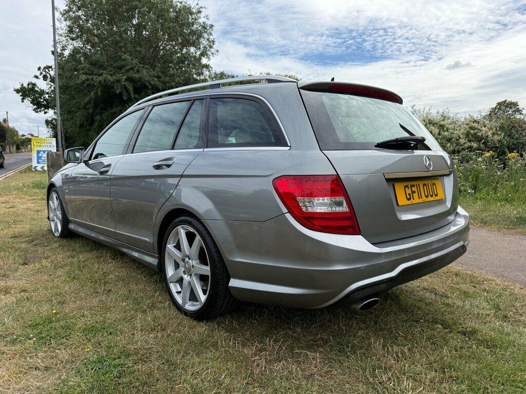 Mercedes-Benz C Class 2.1 C220 Cdi Blueefficiency Sport Estate Diese Silver #5