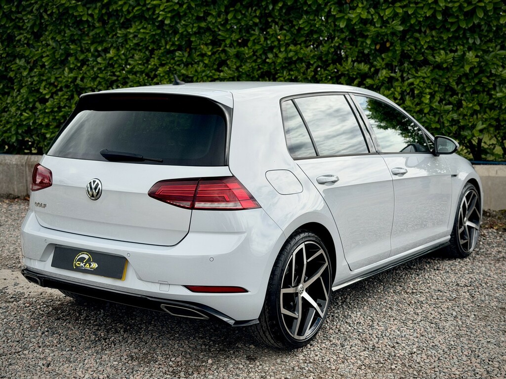 Volkswagen Golf 2.0 Tdi R-line 2018 PG18OOH Silver #6