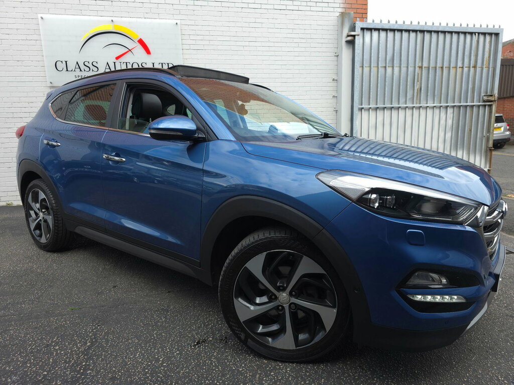 Hyundai Tucson 2.0 Crdi Premium Se 4Wd Euro 6 Blue